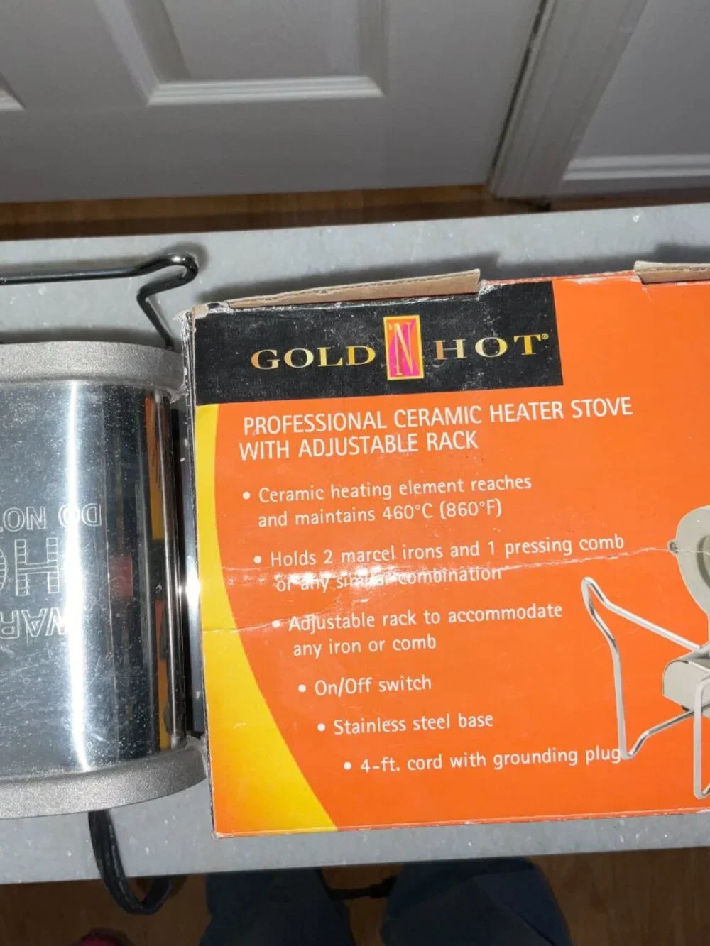 Gold N Hot Ceramic Heater Stove (Functioning)